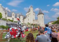 Joutes équestres au Château du Rivau. Du 13 au 14 août 2022 à Lémeré. Indre-et-loire.  10H00